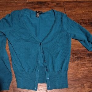 Rue 21 Teal Women's Cardigan